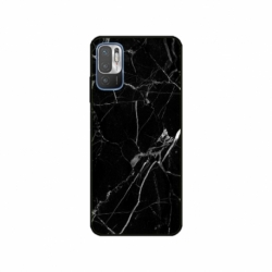 Husa personalizata tip carcasa HQPrint pentru Xiaomi Redmi 10 5G, model Black Marble, multicolor, S1D1M0229