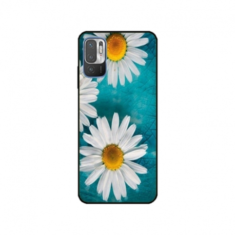 Husa personalizata tip carcasa HQPrint pentru Xiaomi Redmi 10 5G, model Petunia 2, multicolor, S1D1M0239