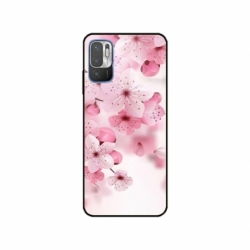 Husa personalizata tip carcasa HQPrint pentru Xiaomi Redmi 10 5G, model Flowers 17, multicolor, S1D1M0241