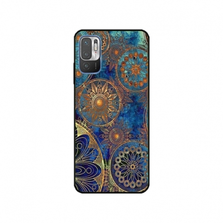 Husa personalizata tip carcasa HQPrint pentru Xiaomi Redmi 10 5G, model Mandela 3, multicolor, S1D1M0256
