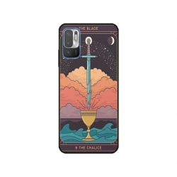 Husa personalizata tip carcasa HQPrint pentru Xiaomi Redmi 10 5G, model Tarrot, multicolor, S1D1M0267