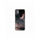 Husa personalizata tip carcasa HQPrint pentru Xiaomi Redmi 10 5G, model Falling Stars, multicolor, S1D1M0269