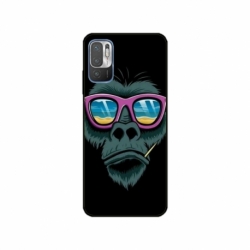 Husa personalizata tip carcasa HQPrint pentru Xiaomi Redmi 10 5G, model Gorilla, multicolor, S1D1M0288
