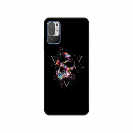 Husa personalizata tip carcasa HQPrint pentru Xiaomi Redmi 10 5G, model Colorful 5, multicolor, S1D1M0302