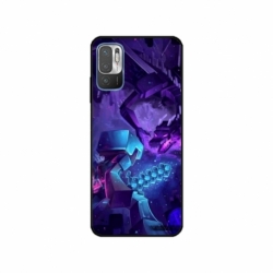 Husa personalizata tip carcasa HQPrint pentru Xiaomi Redmi 10 5G, model Ender Dragon, multicolor, S1D1M0304