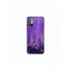 Husa personalizata tip carcasa HQPrint pentru Xiaomi Redmi 10 5G, model Purple Lightning, multicolor, S1D1M0354
