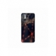 Husa personalizata tip carcasa HQPrint pentru Xiaomi Redmi 10 5G, model Lava Triangles, multicolor, S1D1M0367