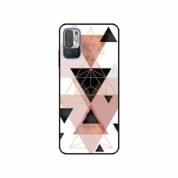 Husa personalizata tip carcasa HQPrint pentru Xiaomi Redmi 10 5G, model Abstract 5, multicolor, S1D1M0368