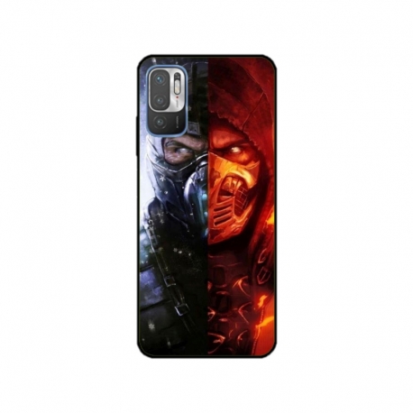 Husa personalizata tip carcasa HQPrint pentru Xiaomi Redmi 10 Prime Plus 5G, model Mortal Kombat, multicolor, S1D1M0130