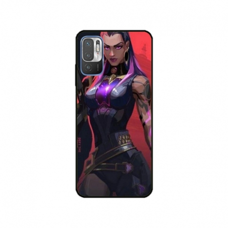 Husa personalizata tip carcasa HQPrint pentru Xiaomi Redmi 10 Prime Plus 5G, model Valorant, multicolor, S1D1M0157