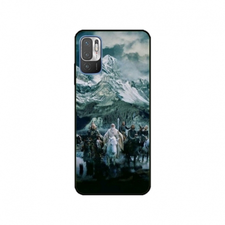 Husa personalizata tip carcasa HQPrint pentru Xiaomi Redmi 10 Prime Plus 5G, model Lord of the Rings 1, multicolor, S1D1M0189