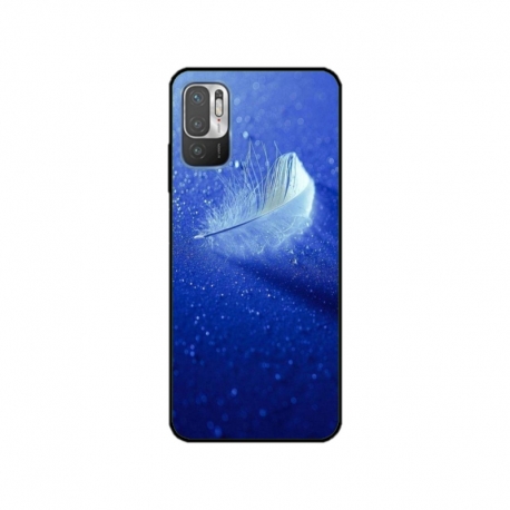 Husa personalizata tip carcasa HQPrint pentru Xiaomi Redmi 10 Prime Plus 5G, model Pana, multicolor, S1D1M0236