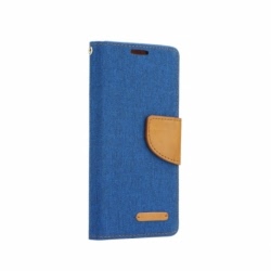 Husa SAMSUNG Galaxy S6 - Canvas Book (Albastru)