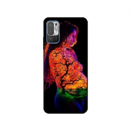 Husa personalizata tip carcasa HQPrint pentru Xiaomi Redmi 10 Prime Plus 5G, model Colorful 7, multicolor, S1D1M0324