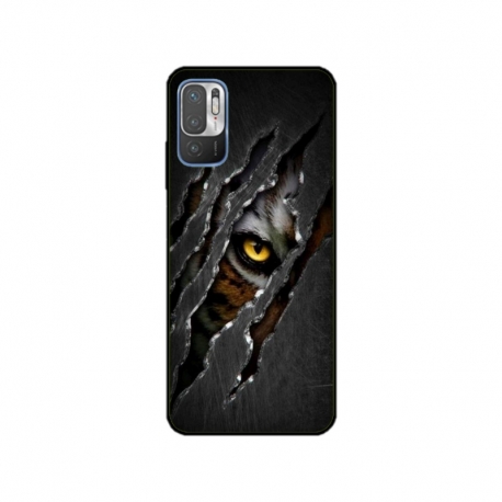 Husa personalizata tip carcasa HQPrint pentru Xiaomi Redmi 10 Prime Plus 5G, model Hidden Tiger, multicolor, S1D1M0332
