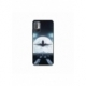 Husa personalizata tip carcasa HQPrint pentru Xiaomi Redmi Note 11e, model Moon Landing, multicolor, S1D1M0077