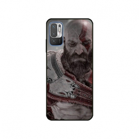 Husa personalizata tip carcasa HQPrint pentru Xiaomi Redmi Note 11e, model God of War 2, multicolor, S1D1M0081