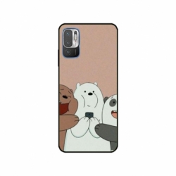Husa personalizata tip carcasa HQPrint pentru Xiaomi Redmi Note 11e, model Bears 2, multicolor, S1D1M0089