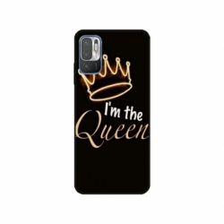 Husa personalizata tip carcasa HQPrint pentru Xiaomi Redmi Note 11e, model Im the Queen, multicolor, S1D1M0101