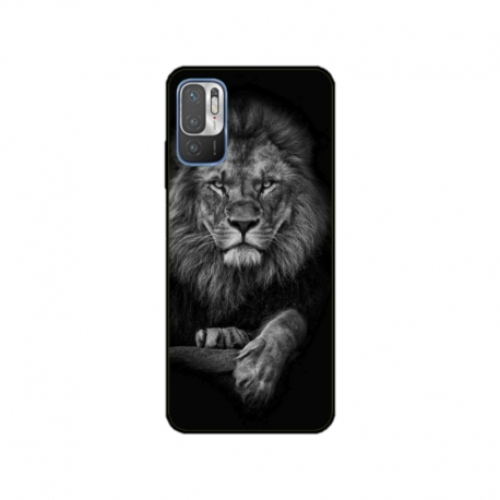 Husa personalizata tip carcasa HQPrint pentru Xiaomi Redmi Note 11e, model Lion 2, multicolor, S1D1M0117