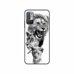 Husa personalizata tip carcasa HQPrint pentru Xiaomi Redmi Note 11e, model Lion 3, multicolor, S1D1M0118