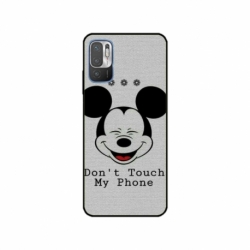 Husa personalizata tip carcasa HQPrint pentru Xiaomi Redmi Note 11e, model Dont Touch my Phone 3, multicolor, S1D1M0123
