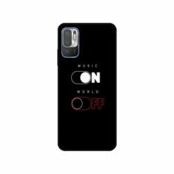 Husa personalizata tip carcasa HQPrint pentru Xiaomi Redmi Note 11e, model Phone On World Off, multicolor, S1D1M0131