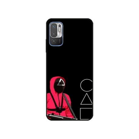 Husa personalizata tip carcasa HQPrint pentru Xiaomi Redmi Note 11e, model Squid Game 5, multicolor, S1D1M0177