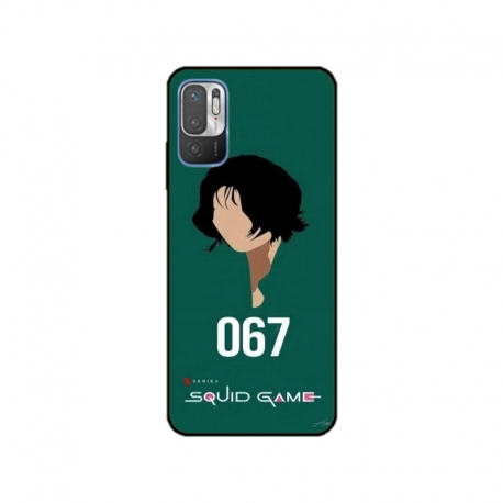 Husa personalizata tip carcasa HQPrint pentru Xiaomi Redmi Note 11e, model Squid Game 16, multicolor, S1D1M0188