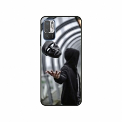Husa personalizata tip carcasa HQPrint pentru Xiaomi Redmi Note 11e, model Mask, multicolor, S1D1M0199