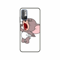 Husa personalizata tip carcasa HQPrint pentru Xiaomi Redmi Note 11e, model Tom and Jerry 3, multicolor, S1D1M0207