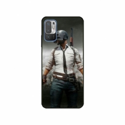 Husa personalizata tip carcasa HQPrint pentru Xiaomi Redmi Note 11e, model PUBG 1, multicolor, S1D1M0214