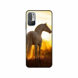 Husa personalizata tip carcasa HQPrint pentru Xiaomi Redmi Note 11e, model Horse 2, multicolor, S1D1M0218