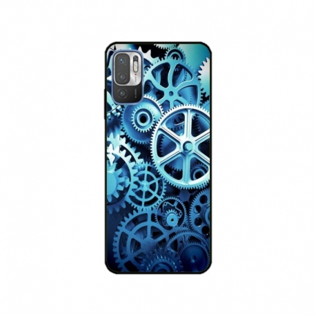 Husa personalizata tip carcasa HQPrint pentru Xiaomi Redmi Note 11e, model Clockwork, multicolor, S1D1M0250