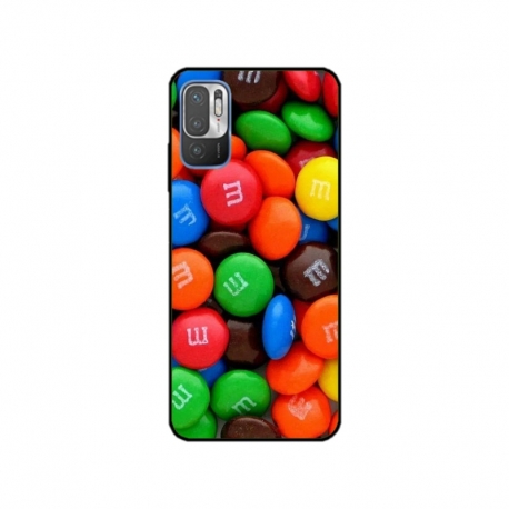 Husa personalizata tip carcasa HQPrint pentru Xiaomi Redmi Note 11e, model MandM, multicolor, S1D1M0257