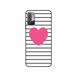 Husa personalizata tip carcasa HQPrint pentru Xiaomi Redmi Note 11e, model Heart, multicolor, S1D1M0291