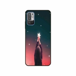 Husa personalizata tip carcasa HQPrint pentru Xiaomi Redmi Note 11e, model Star stealing, multicolor, S1D1M0292