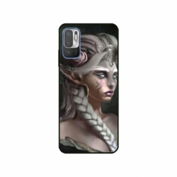 Husa personalizata tip carcasa HQPrint pentru Xiaomi Redmi Note 11e, model Alien Queen, multicolor, S1D1M0308