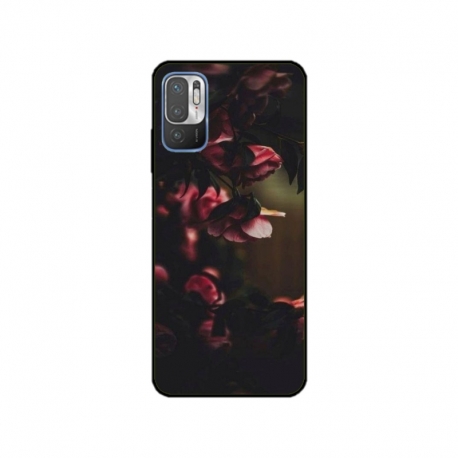 Husa personalizata tip carcasa HQPrint pentru Xiaomi Redmi Note 11e, model Flowers 20, multicolor, S1D1M0344