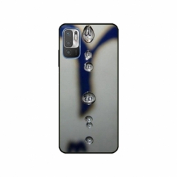 Husa personalizata tip carcasa HQPrint pentru Xiaomi Redmi Note 11e, model Droplets, multicolor, S1D1M0353