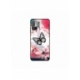 Husa personalizata tip carcasa HQPrint pentru Xiaomi Redmi Note 11e, model Butterfly 8, multicolor, S1D1M0380