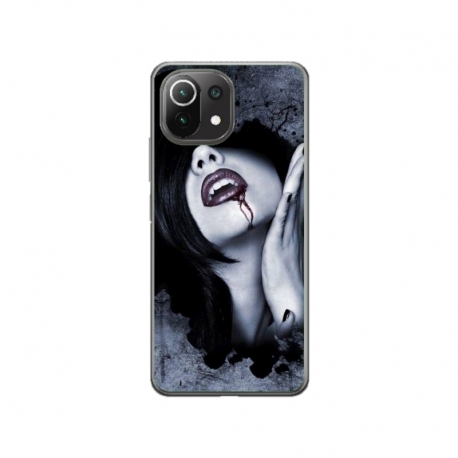 Husa personalizata tip carcasa HQPrint pentru Xiaomi Redmi A1, model Vampire, multicolor, S1D1M0210