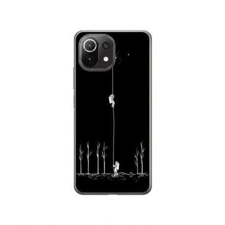 Husa personalizata tip carcasa HQPrint pentru Xiaomi Redmi A1, model Climbing to the Moon, multicolor, S1D1M0233
