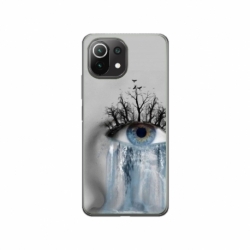 Husa personalizata tip carcasa HQPrint pentru Xiaomi Redmi A1, model Teary Eye, multicolor, S1D1M0307