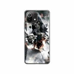 Husa personalizata tip carcasa HQPrint pentru Xiaomi Redmi A2, model Skeleton Cards, multicolor, S1D1M0301