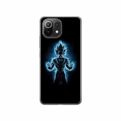 Husa personalizata tip carcasa HQPrint pentru Xiaomi Mi 11, model Goku, multicolor, S1D1M0087