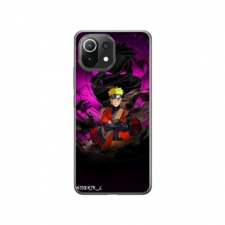 Husa personalizata tip carcasa HQPrint pentru Xiaomi Mi 11, model Naruto 1, multicolor, S1D1M0132