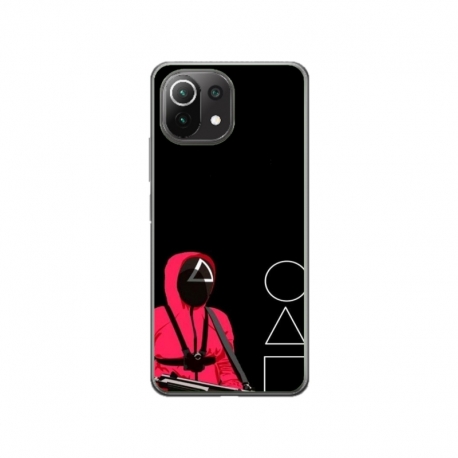 Husa personalizata tip carcasa HQPrint pentru Xiaomi Mi 11, model Squid Game 5, multicolor, S1D1M0177
