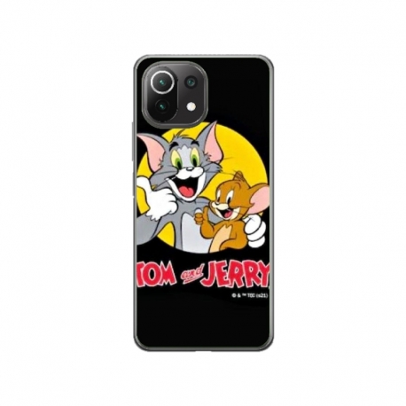 Husa personalizata tip carcasa HQPrint pentru Xiaomi Mi 11, model Tom and Jerry 4, multicolor, S1D1M0226