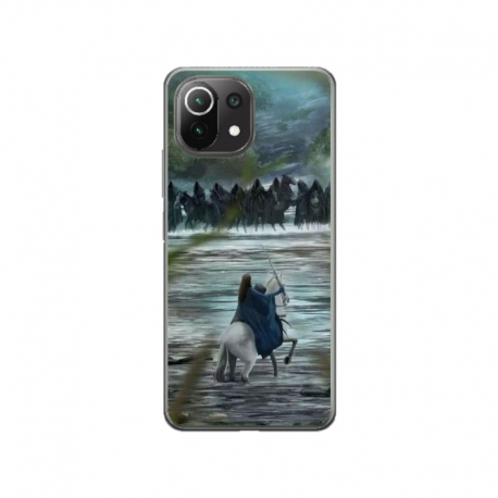Husa personalizata tip carcasa HQPrint pentru Xiaomi Mi 11, model Brave, multicolor, S1D1M0310